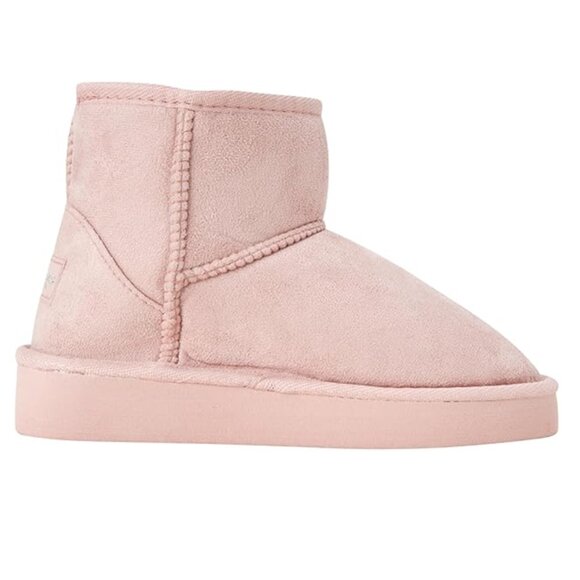 bebe Girls’ Winter Boots - Faux Shearling Ankle Booties - Platform Short Boots - Picture 5 of 7